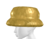 Fluffy Gold Hat