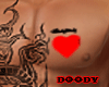 Heart Animate Tattoo M
