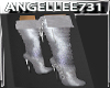 SILVER CRYSTAL BOOTS