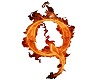 letter fire Q