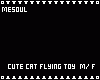 Cute Cat Flying Toy M/F