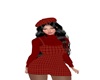 autumn red beret