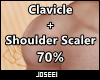 Clavicle + Shoulder 70%