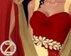 *Aphrodite Red&Gold gown