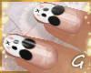 G- Kawaii Panda Nails