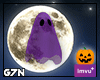Purple Halloween Ghost