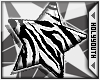HY|Star Earings Zebra