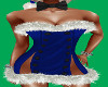 Blue Sexy Santa