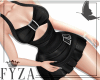 F❥ Dress Black Edria