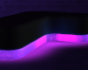 ! Neon couch purple