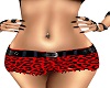 Red Leopard Shorts