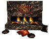 Fireplace With Drinks