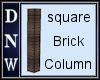Brick Column Square