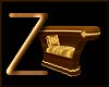 Z Cher Chair Gold