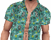Aqua Tiki Shirt