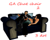 GA Chat Chair Blue