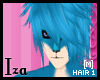 [iza] Blue Fox hair 1 M