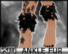 +KM+ Ankle Fur Sparkling