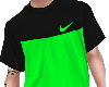 T-shirt NK Black Green