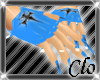 [Clo]X Me Gloves Blue
