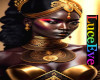 African Goddess Cutout
