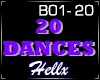 𝓗 | 20 Dances