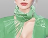 Noah green scarf