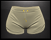 Tan/Gld Tie Shorts