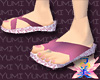 Yumi Grapeade Sandals