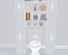 Comfort Toilet w Cabinet
