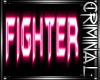 Fighter Rave Neon Sign