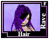 Purple & Black Rave Hair
