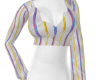 color stripe blouse
