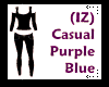 (IZ) Casual Purple Blue