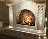 (J) Winter Fireplace