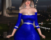 SR BLUE SEXY DRESS