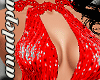 [A&P]sequins long red