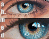 real blue eyes