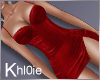 K Red Velvet dress