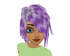 Cute Purple Female Hair