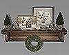 Winter Xmas Wall Shelf
