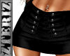 Skirt Blk Leather