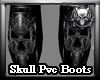 *M3M* Skull Pvc Boots