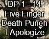 I Apologize 5 Finger