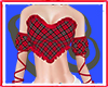 [e]SQ Red + bow vest