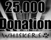 !W! 25k Donation sticker