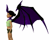 Purple Demon Wings