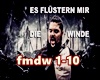 Flüstern mir die winde