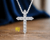 梅 cross necklace M