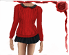 GA Mini Skirt Sweater